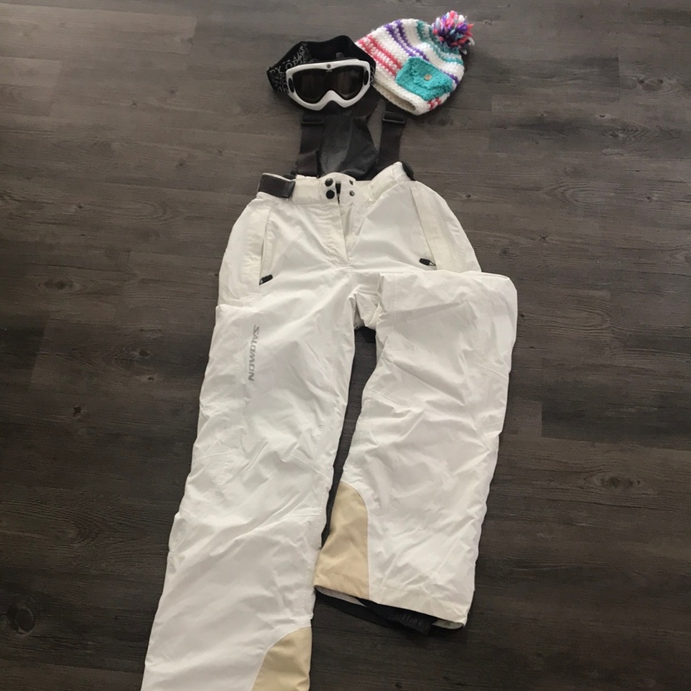 Women’s Ski Pants with Suspenders